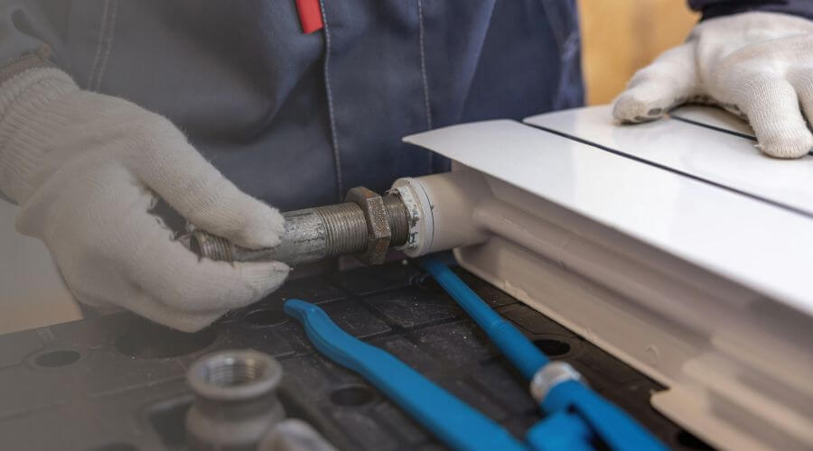 Professional water heater repair services in Kiester, MN